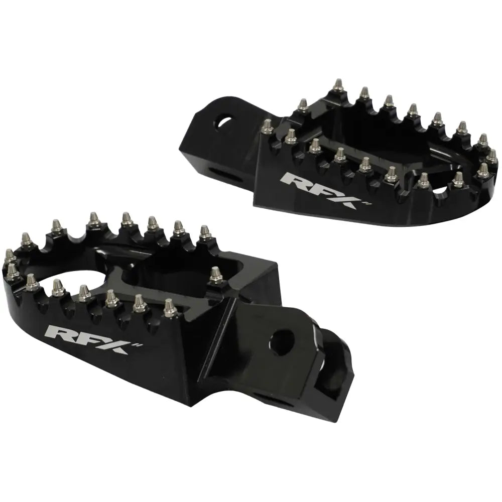RFX PRO Series Aluminum Footpegs Foot Controls FXFR 10200 99BK - Black SUR-RON
