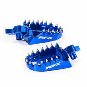 RFX PRO Series Aluminum Footpegs Foot Controls FXFR 40200 99BU - Blue