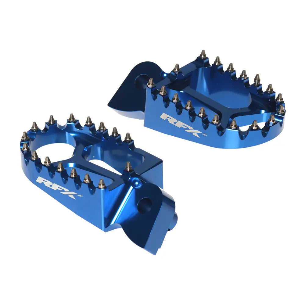 RFX PRO Series Aluminum Footpegs Foot Controls FXFR 50400 99BU - Blue Husq GAS
