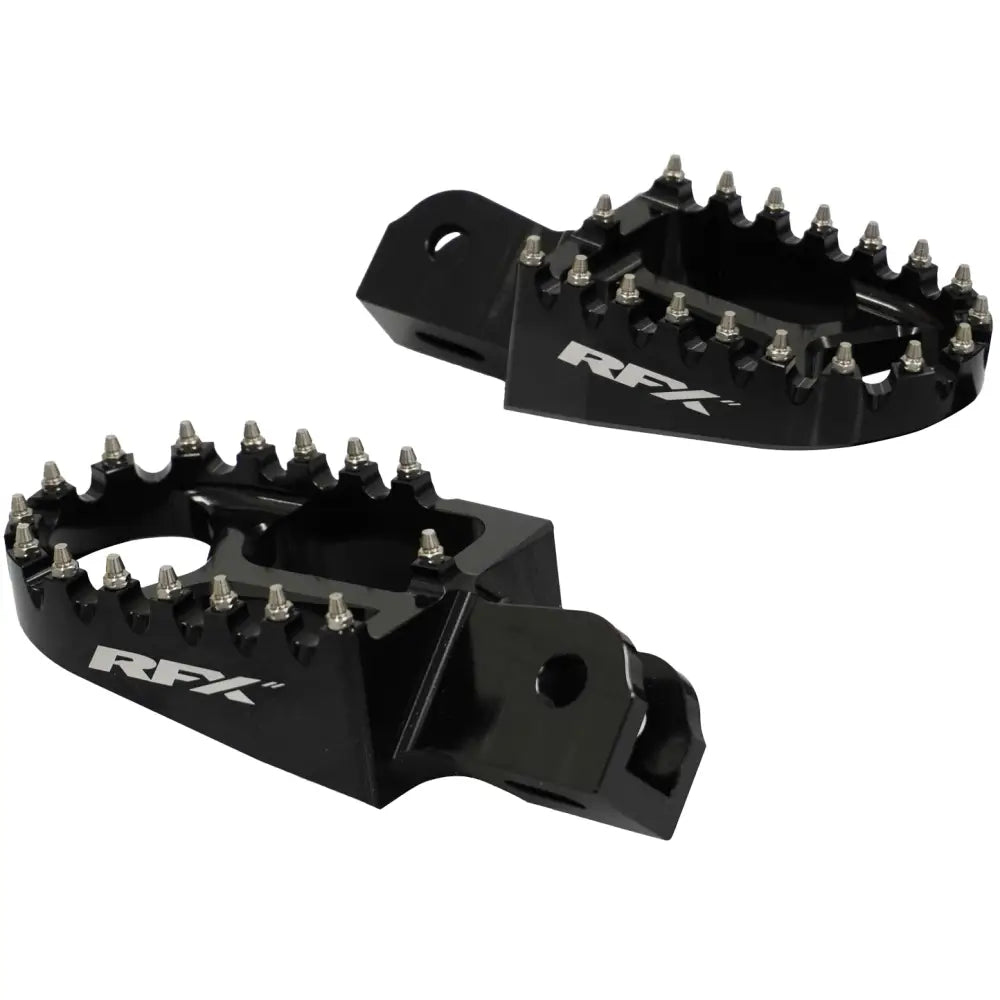 RFX PRO Series Aluminum Footpegs Foot Controls FXFR 60100 99BK - Black