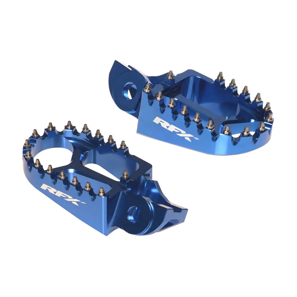 RFX PRO Series Aluminum Footpegs Foot Controls FXFR 70300 99BU - Blue Husq