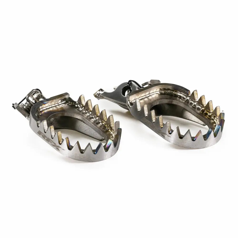 RFX PRO Series Factory Titanium Footpegs Foot Controls FXFR 20100 Gpti