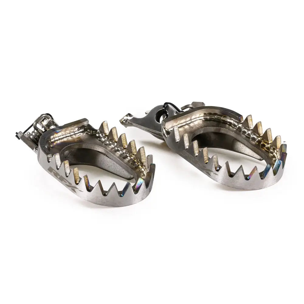 RFX PRO Series Factory Titanium Footpegs Foot Controls FXFR 20100 Gpti