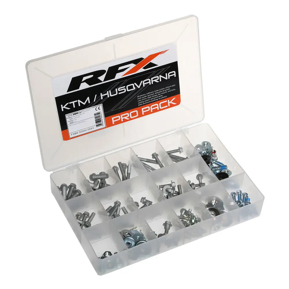 RFX Race Series Pro Bolt Kits Hardware/Fasteners/Fittings FXBK 50501 55SV - Pack Husq GAS