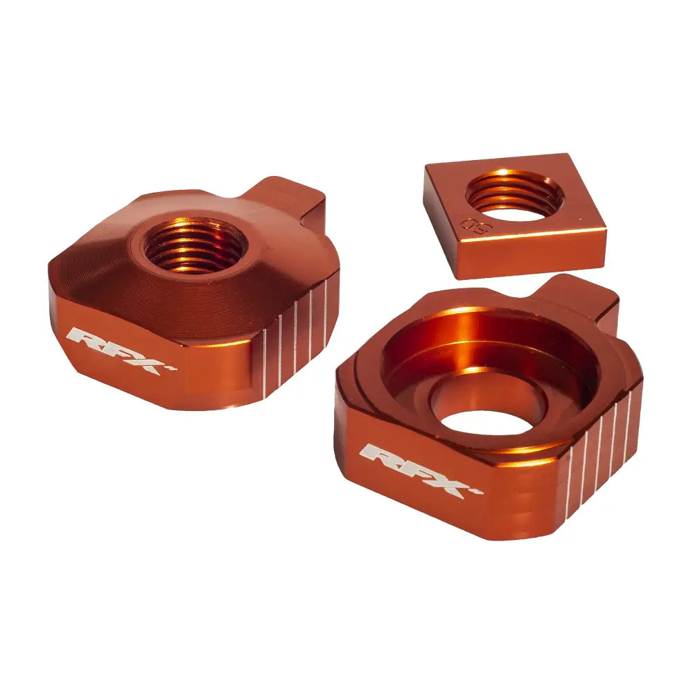RFX Rear Axle Blocks Drive Fxab 50400 99OR - Orange Husq GAS