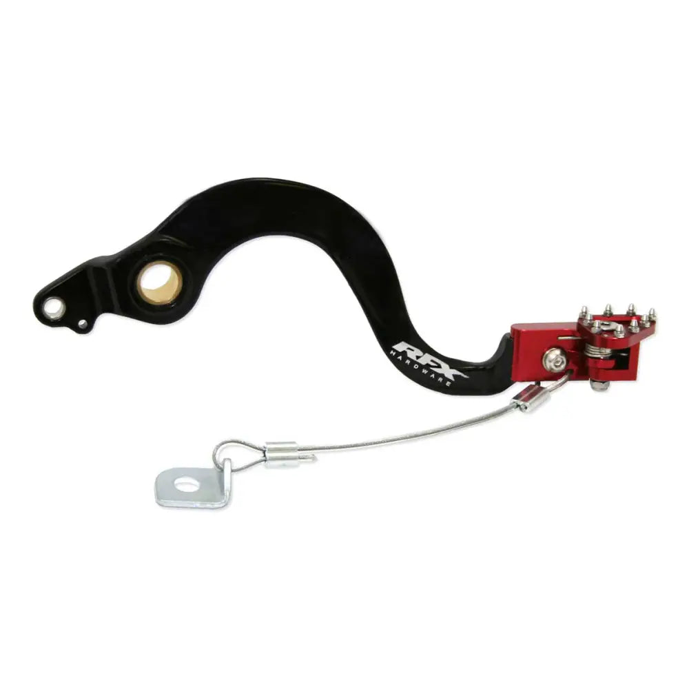 RFX Rear Brake Pedal Foot Controls FXRB 10300 99RD - Red Folding-TIP