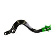 RFX Rear Brake Pedal Foot Controls FXRB 20100 99GN - Green Folding-TIP