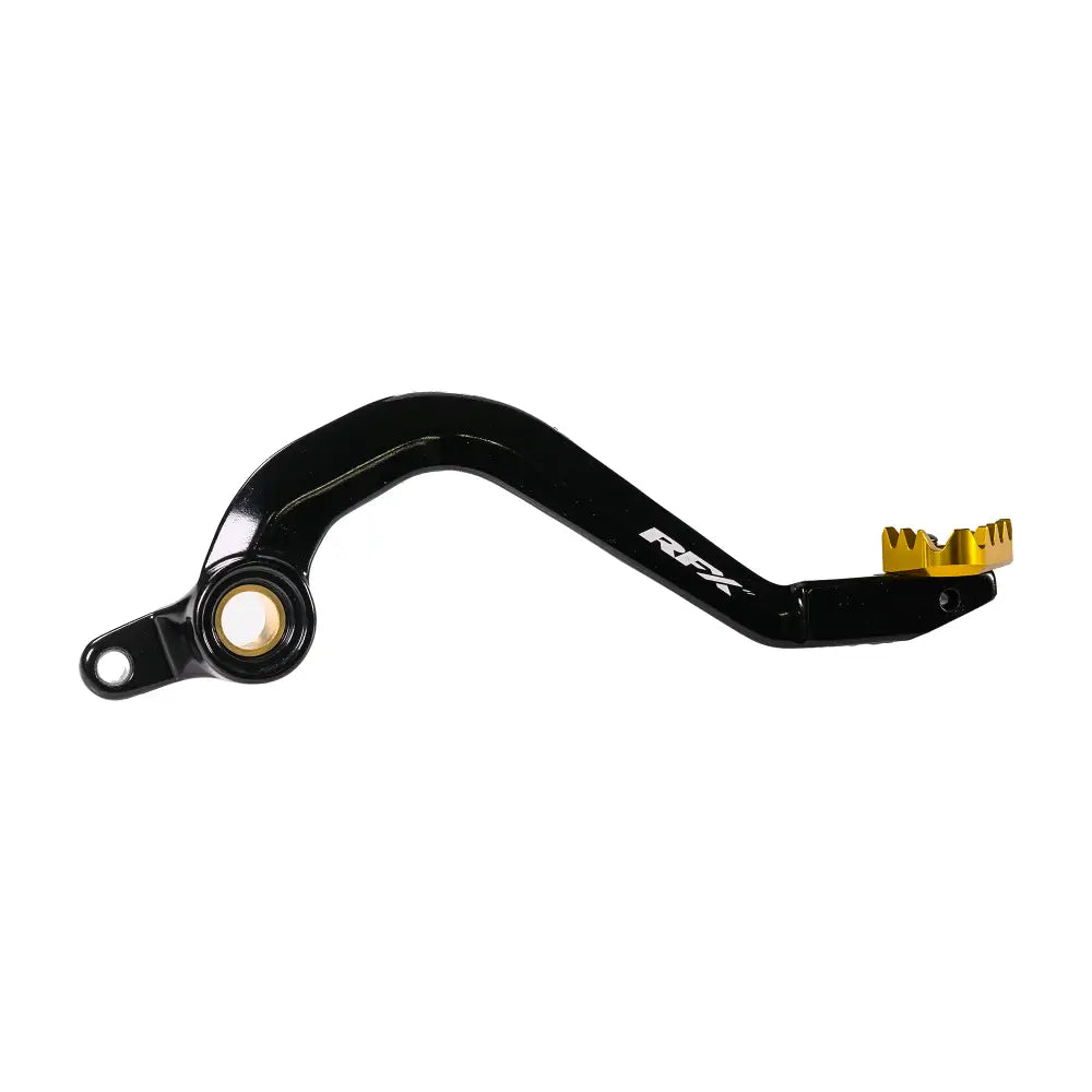 RFX Rear Brake Pedal Foot Controls FXRB 30301 99YL - Yellow Hard Ano Solid-TIP