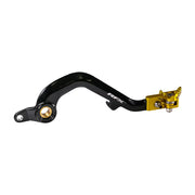RFX Rear Brake Pedal Foot Controls FXRB 30500 99YL - Yellow Folding-TIP