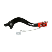 RFX Rear Brake Pedal Foot Controls FXRB 50100 99OR - Orange Folding-TIP