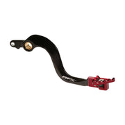 RFX Rear Brake Pedal Foot Controls FXRB 50700 99RD - Red Folding-TIP Gas
