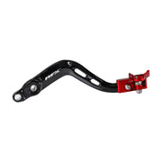 RFX Rear Brake Pedal Foot Controls FXRB 80100 99RD - Red Folding-TIP