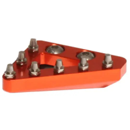 RFX Rear Brake Tip CNC Replacement Foot Controls FXRB 90101 99OR - Orange Solid