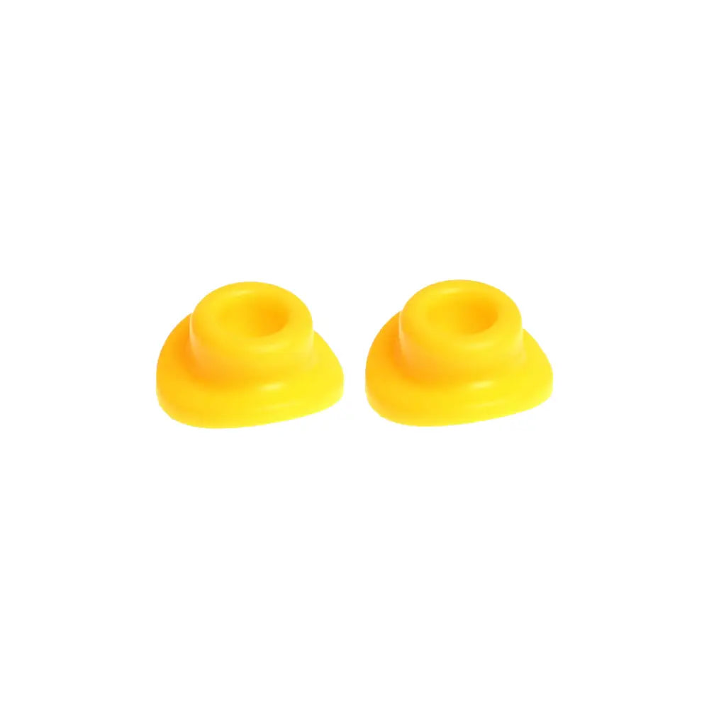 RFX Rubber Valve Mud Guards Tire/Wheel Accessories FXVC 20000 00YL - Yellow Seals 2PCS