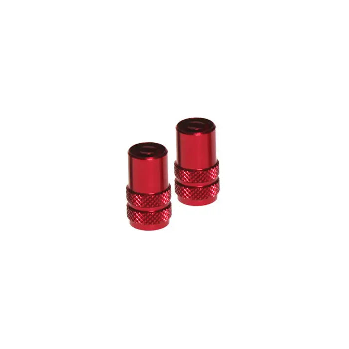 RFX Sport Valve Caps With Valve Key Tire/Wheel Accessories FXVC 30000 00RD - Red 2PCS