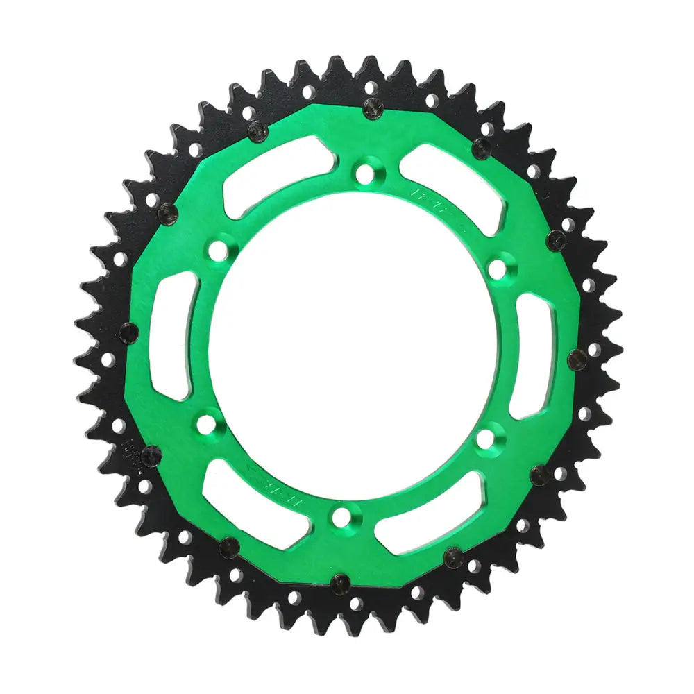 RFX Steel Hybrid Sprockets FXRS 20-48 Algn - Green Rear Sprocket 48T