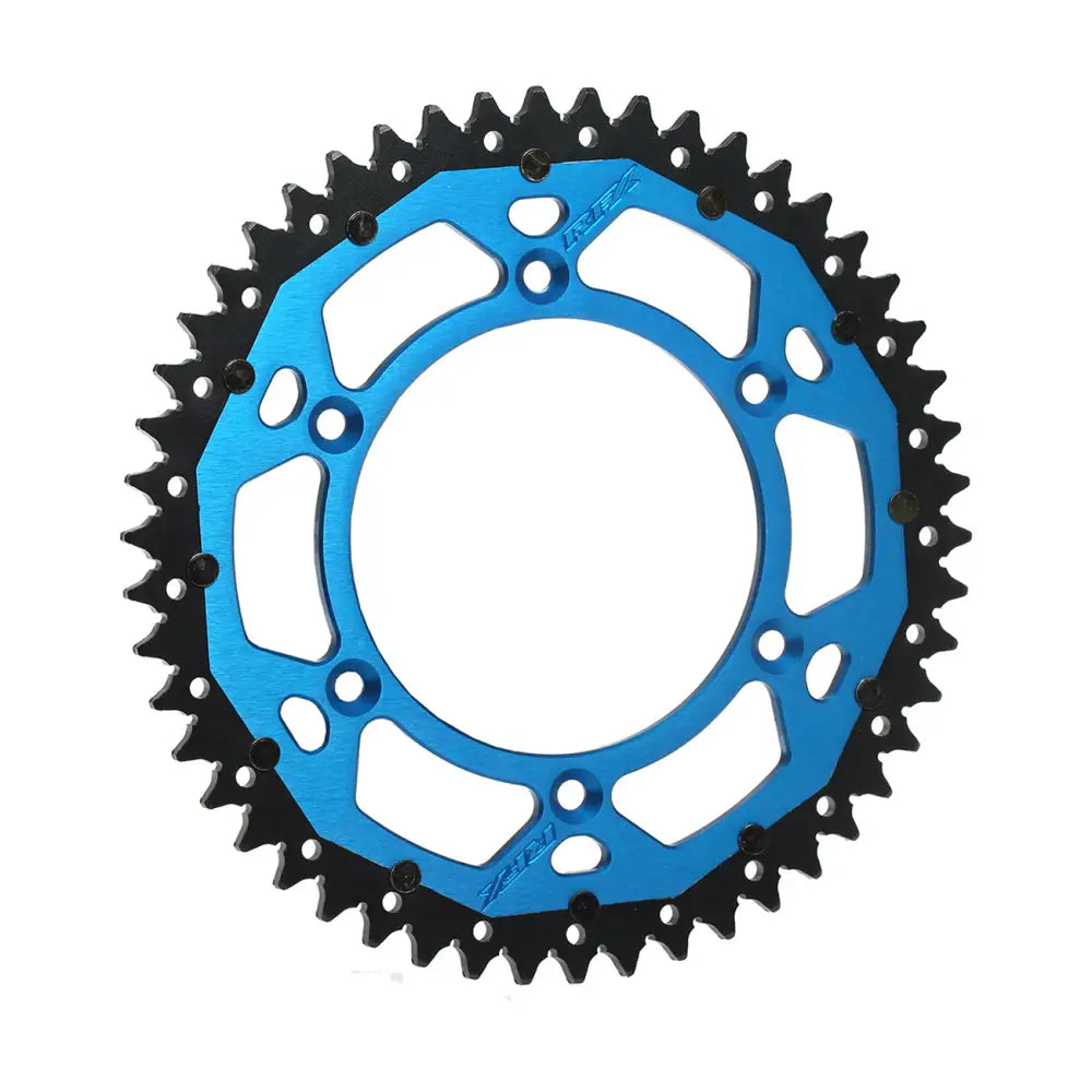 RFX Steel Hybrid Sprockets FXRS 50-48 Albu - Blue Rear Sprocket 48T Husq GAS