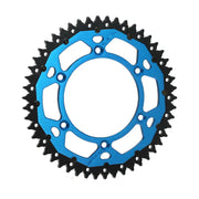 RFX Steel Hybrid Sprockets FXRS 50-50 Albu - Blue Rear Sprocket 50T Husq GAS