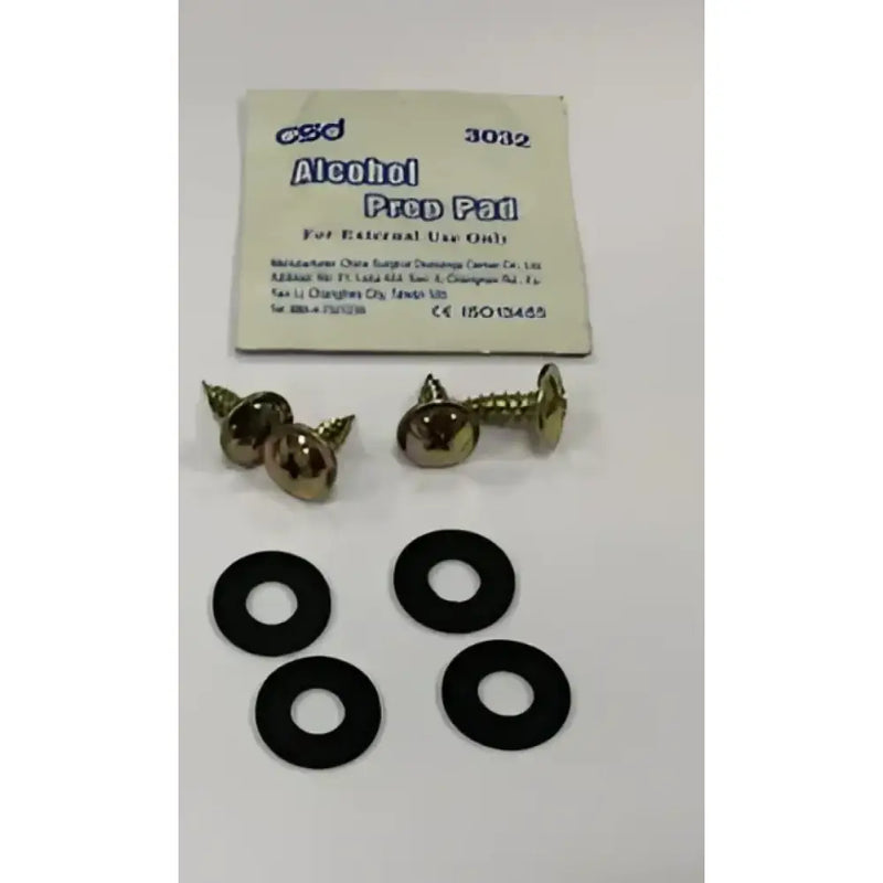 Screws with washers and alcohol pad for RH5037H Trailfx Repl hardware parts