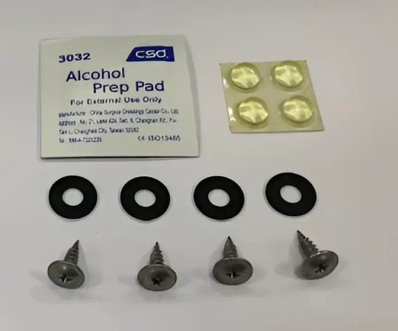 RH5102H Trailfx Repl hardware kit with alcohol prep pad for easy installation