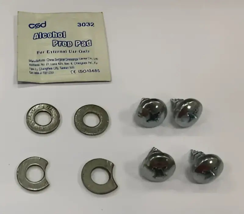 Hardware mounting kit for RH5124XH TrailFX Repl or RH5124XH TrailFX trucks