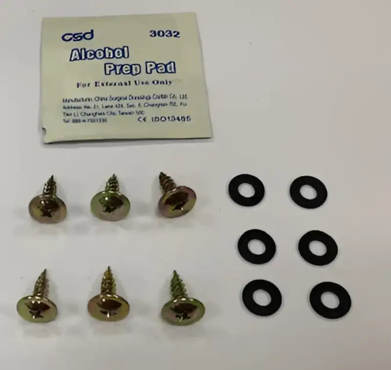 RH5603H Trailfx hardware-5603H with screws, washers, and alcohol wipe for easy install
