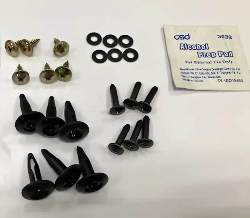 RH8038H Trailfx Repl Hardware-8038H - Bug Shield Mounting Hardware