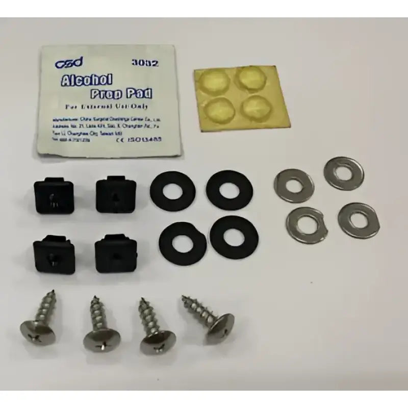 RH8063H Trailfx Replacement Hardware set with screws, washers, and prep pad for RV, Automotive, Powersports, and off-road applications. Ideal for marine, exterior, truck accessories, interior, truck bed, and RV parts, ensuring a reliable fit. Truck & Automotive, AVADA - Best Sellers, Must Haves