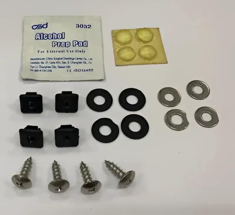 RH8063H Trailfx Replacement Hardware set with screws, washers, and prep pad for RV, Automotive, Powersports, and off-road applications. Ideal for marine, exterior, truck accessories, interior, truck bed, and RV parts, ensuring a reliable fit. Truck & Automotive, AVADA - Best Sellers, Must Haves