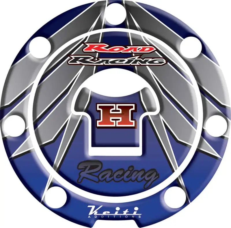 RHD-205B Gas Cap Cover Blue Hon