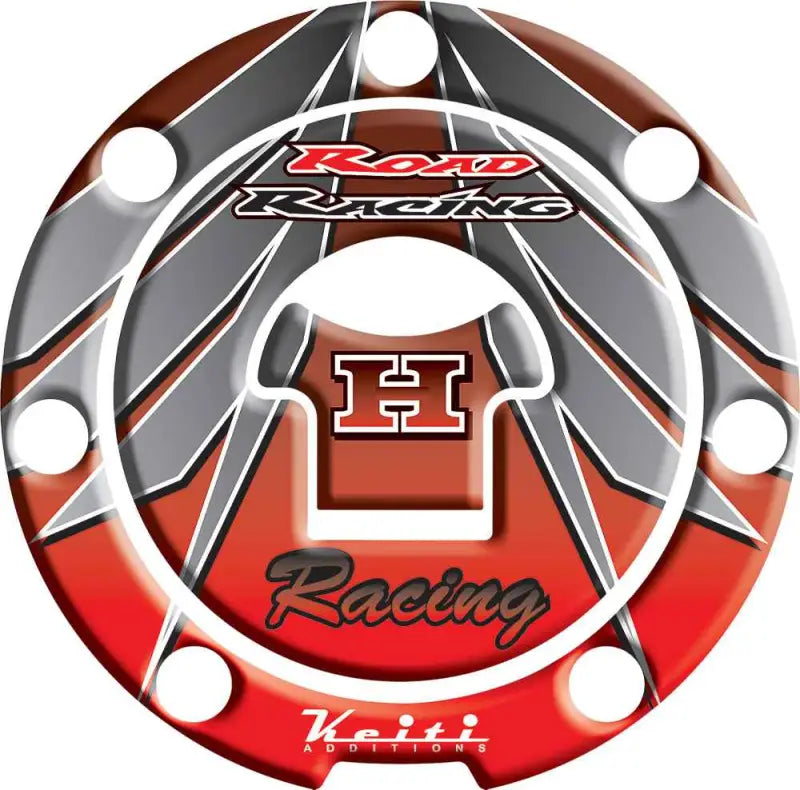 RHD-205R Gas Cap Cover Red Hon