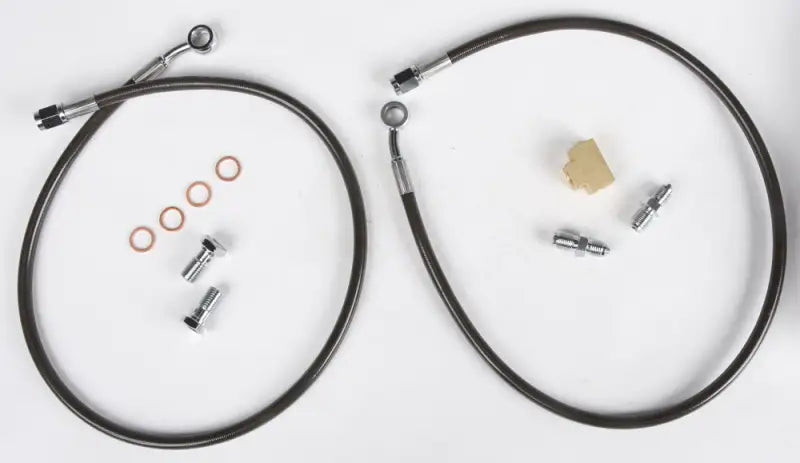 RHIN700-F-S Brakeline Front Smoke Yamaha - Brake Line Kit