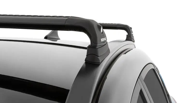 Black roof rack system for Hyundai Kona Vortex RVP 2 Bar Roof Rack
