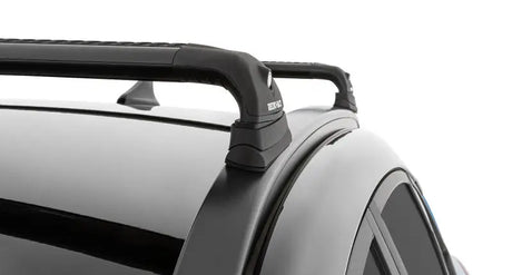 Black roof rack system for Hyundai Kona Vortex RVP 2 Bar Roof Rack