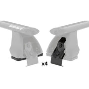 Rhino-Rack 2500 Roof Rack Fitting Kit with 4 Pads and Clamps - Truck & Automotive