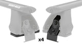 Rhino-Rack 2500 Roof Rack Fitting Kit with 4 Pads and Clamps - Truck & Automotive