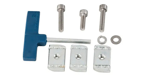Hardware kit with T-handle wrench for Rhino-Rack heavy duty bike carrier fitting