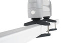 Dual monitor desk mount with Rhino-Rack Heavy Duty Fitting Kit for sturdy setup