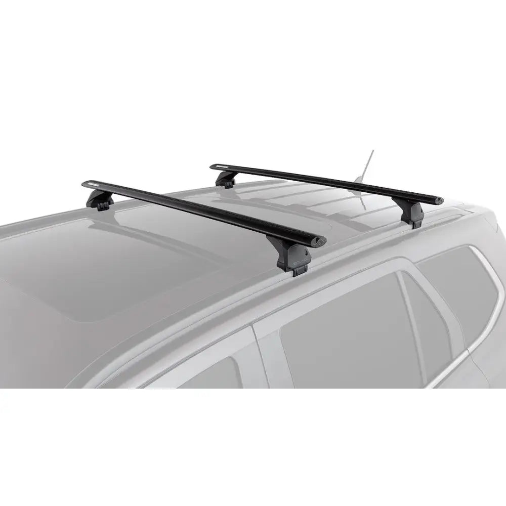 Rhino Rack Limited Lifetime Warranty Roof Rack JC-02134 - Black Vortex RX200-4 Bar Rac