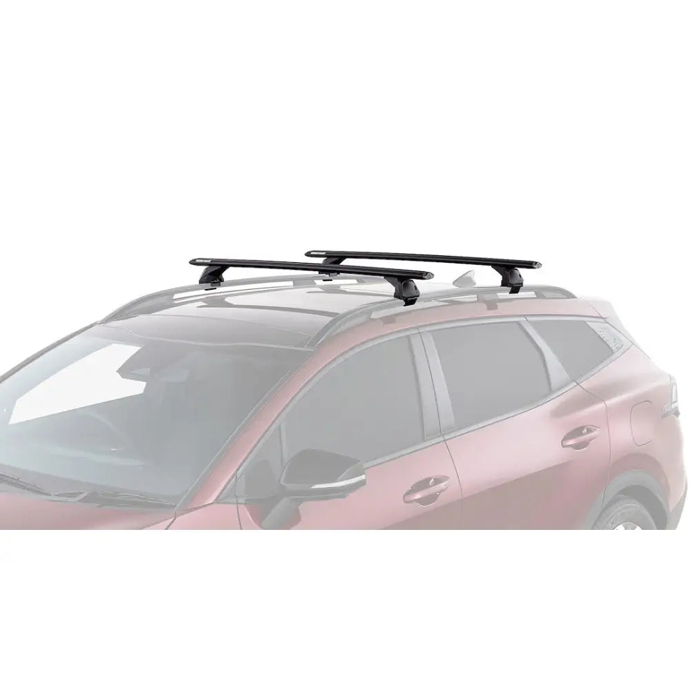 Rhino Rack Limited Lifetime Warranty Roof Rack JC-02136 - Black Vortex RX200-4 Bar Rac