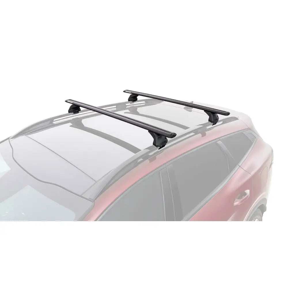 Rhino Rack Limited Lifetime Warranty Roof Rack JC-02136 - Black Vortex RX200-4 Bar Rac
