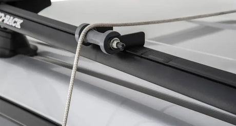Roof rack with rope and pulley for Rhino-Rack Nautic Kayak Lifter, ideaal voor nautic kayak oplegging