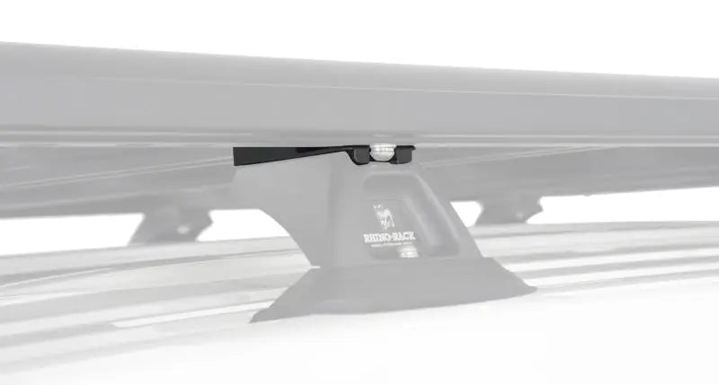Roof rack mounting system with Rhino-Rack Pioneer Leg Height Spacer for custom fit