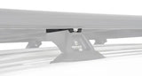 Roof rack mounting system with Rhino-Rack Pioneer Leg Height Spacer for custom fit