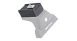 Black roof rack mounting component for Rhino-Rack Quick Mount Heavy Duty Spacer