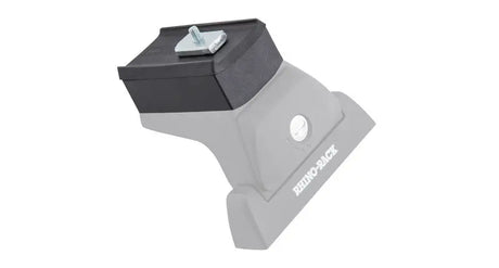 Black roof rack mounting component for Rhino-Rack Quick Mount Heavy Duty Spacer