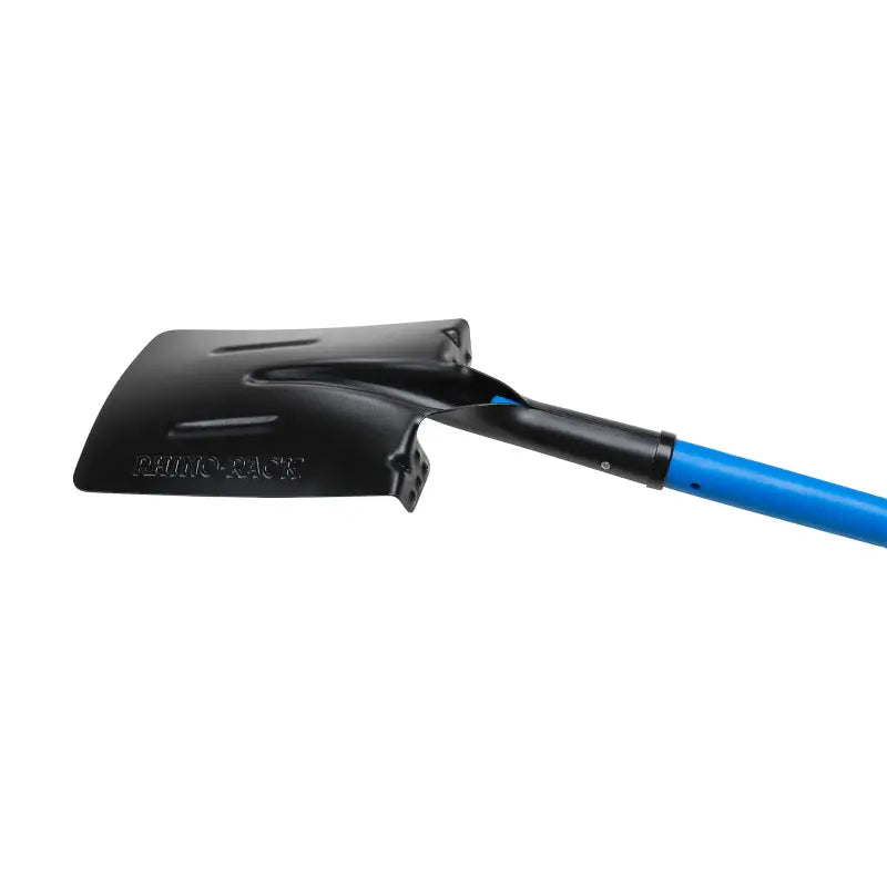 Rhino-Rack 43123 Rhino-Rack Stainless Steel Square Mouth Shovel - Orange Handle/Grey Grip - 43123