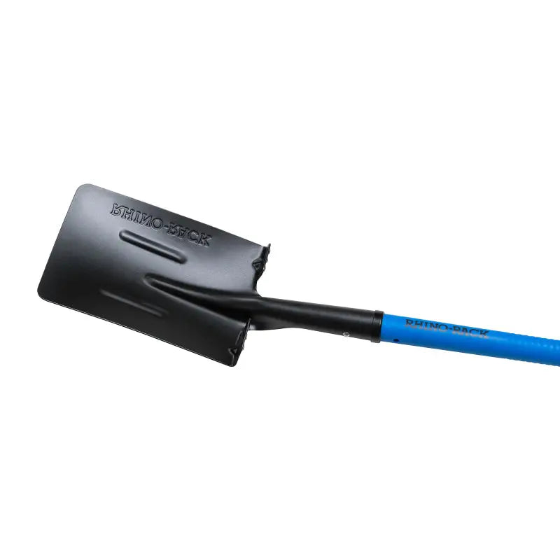 Rhino-Rack 43123 Rhino-Rack Stainless Steel Square Mouth Shovel - Orange Handle/Grey Grip - 43123