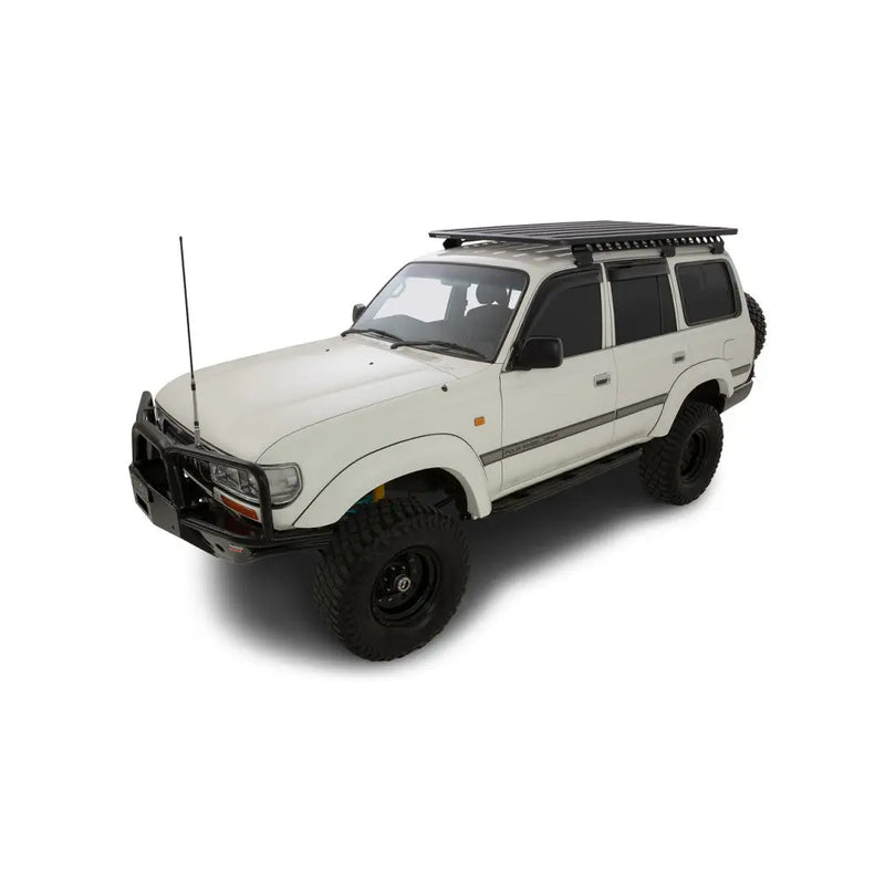 Rhino-Rack Roof Rack Mounting Kit: Rhino-Rack Toyota Landcruiser 80 Series Wagon Backbone Mounting System - Long Guttermount - RGMB2