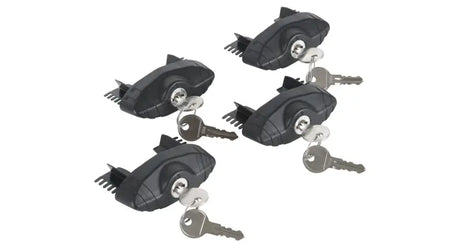 Rhino-Rack Vortex Locking End Caps - Set of 4 - Truck & Automotive